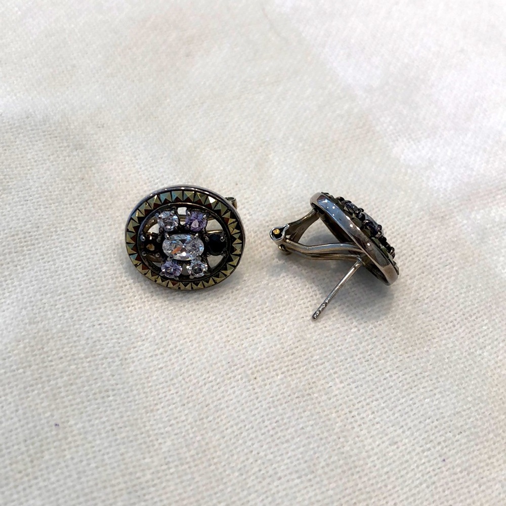 Judith shack Marcasite earrings